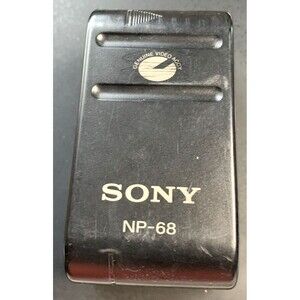 Sony NP-68 Genuine Handycam Rechargeable NI-Cd Battery Pack 1800 mAh